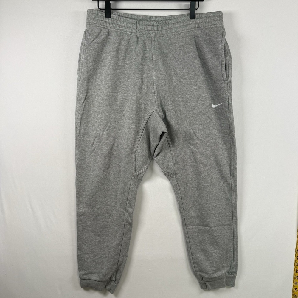 Vintage Nike Sportswear Sweatpants Mens XL Light Gray Jogger Blue Tag